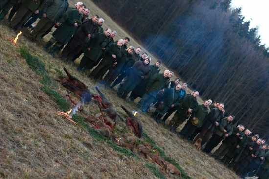 Spoločná poľovačka - Bouzov