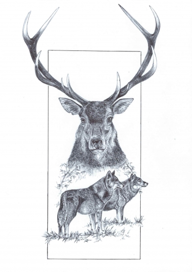 Kráľ so svojim služobníctvom