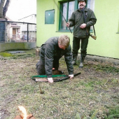 Krst mladého poľovníka za lovca bažantej zveri
