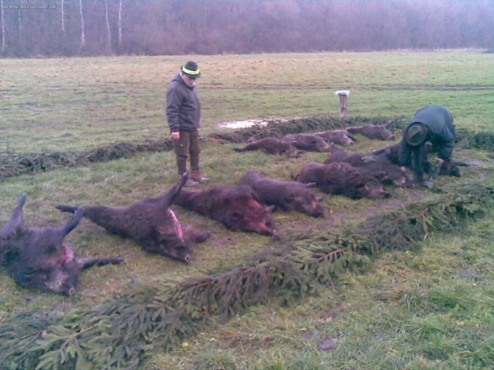 vyra po spoločnej polovačke