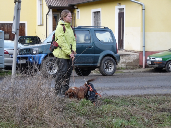 Vůdkyně honičů......