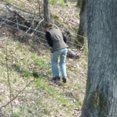 Květuška v akci(je třeba přibrat nebo neušlápne štychar:))))