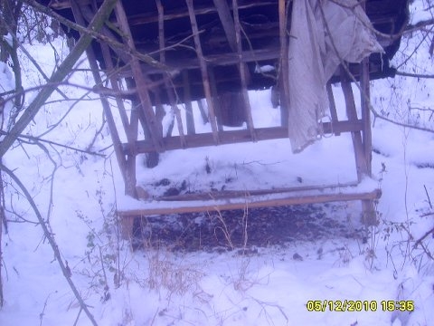 i takhle se polovnici staraji v zimě o zvěř