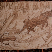 ...v tazkom terene...