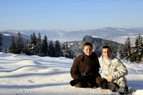 ...  -17 ale nam bolo teplo...