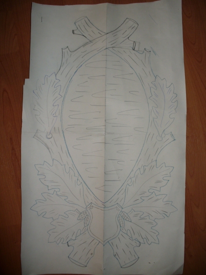 už som ho konečne nakreslil.jelen