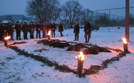 ... a celkový výsledok spoločnej poľovačky