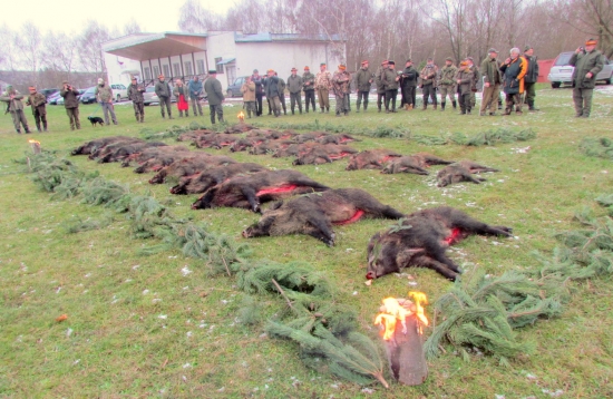 historický úspech na spoločnej poľovačke