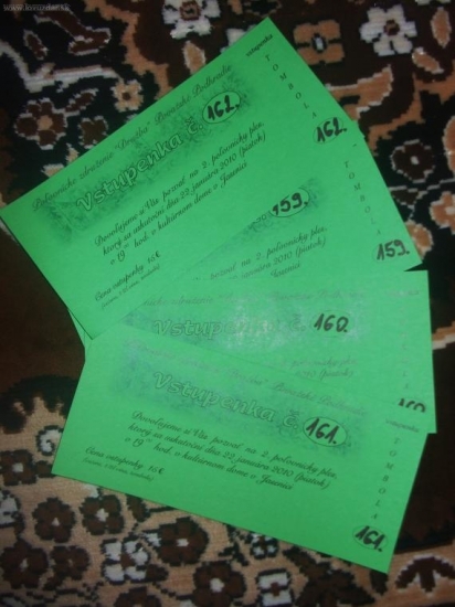 vstupenky na polovnicky ples