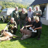 Prvé v živote ulovené jelene mojich hosti