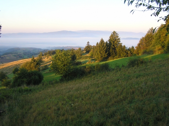 pohľad z posedu...
