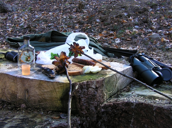 ...raňajky na zhodoch...