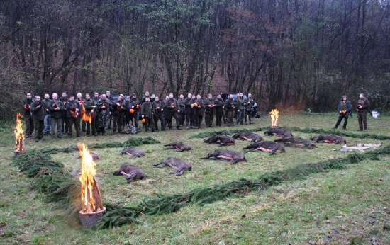 Spoločná poľovačka - PS Šípok_9.11.2013