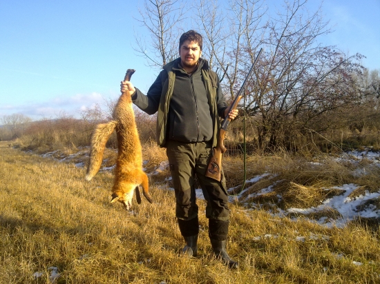 Nová brokovnička pokrstená :)