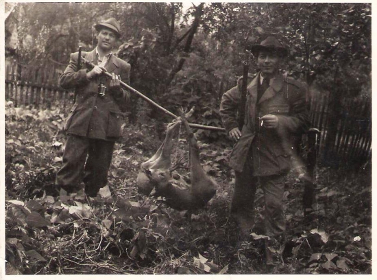 Otec s bratom 50-e roky