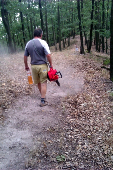 novodobe hrabanie chodnikov :-)