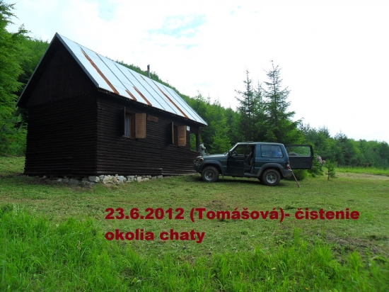 úprava okolia chatky