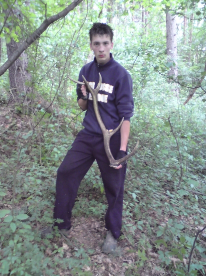 Bratov dneskajší nález (jeho prvý)