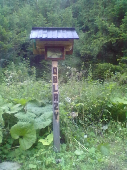 Oblazy  prechácka ku Kvačianskemu Mlynu