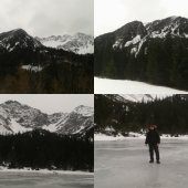 Tatliakove jazero-1370m.n.m