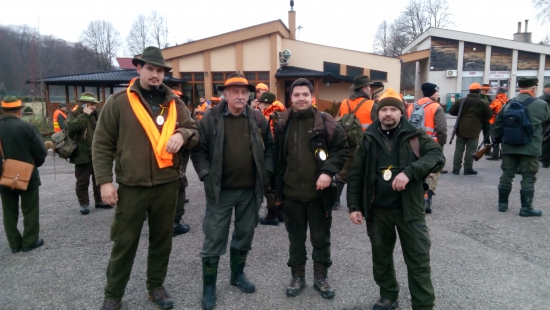 Príjemná poľovačka na diviaky v Jablonke 2017