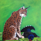 Akryl na plátne 60x50