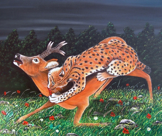 Akryl na plátne 60x50