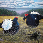 Akryl na plátne 70x50 cm.