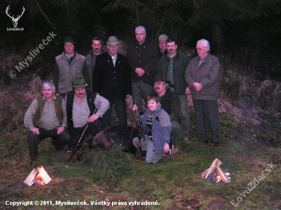 Úlovok medveďa rok 2006