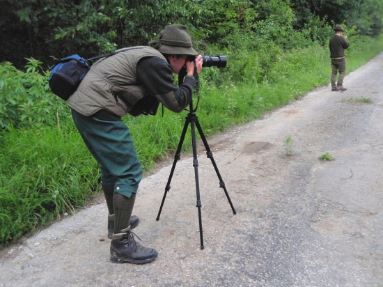 Nemecký hosť pri fotolove