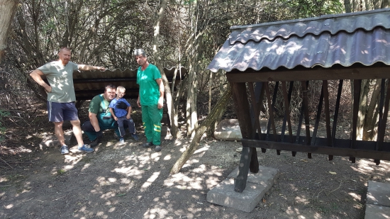 Nové zariadenia v Záhrade.