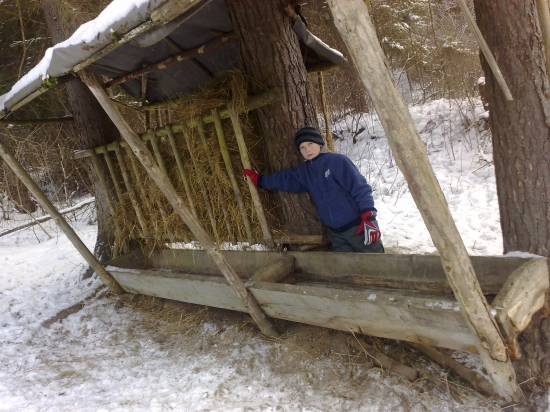 S bratom na prechadzke