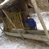 S bratom na prechadzke