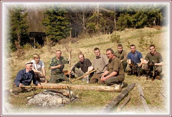 Poľovníci na výlete ...