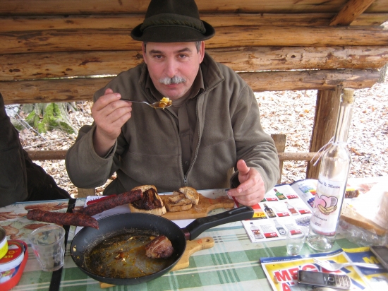 Keď si dávam raňajky