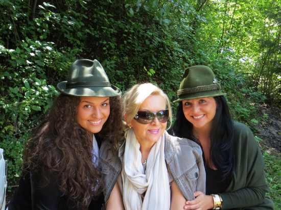 Moje dievčata na poľovníckom dni