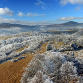 V krajine mrazov panoráma