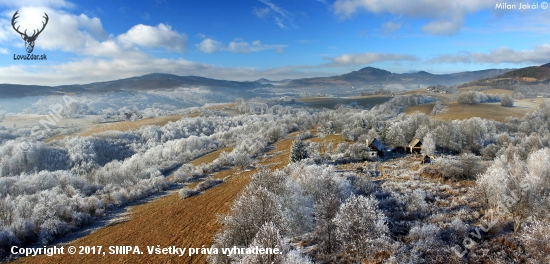 V krajine mrazov panoráma