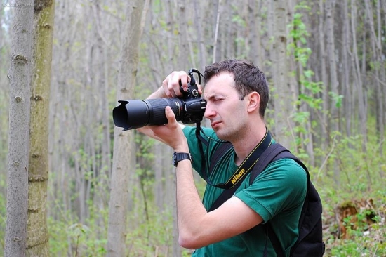 Pán fotograf v akcii