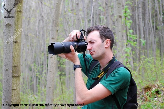 Pán fotograf v akcii