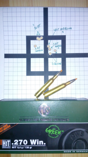 RWS HIT KAL. .270 Win. - Weatherby Mark V