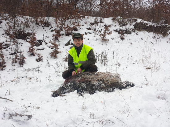 môj prvy 7.12 2013 Hosťovska poľovačka