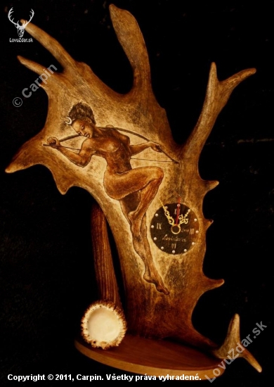 Extreme antler carving