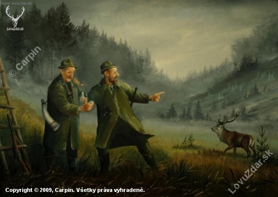 Předčasný přípitek II - olej 50x70