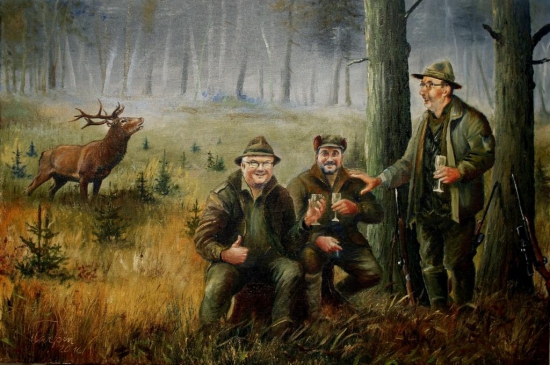 Trojportrét s jelenem