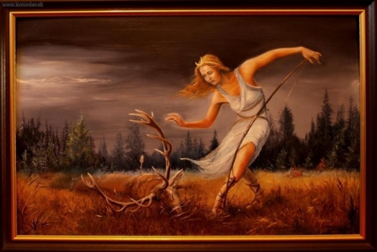 Diana - olej 53x83