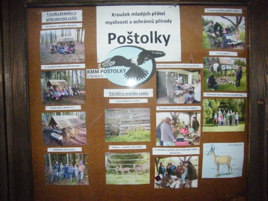 Nová nástěnka Poštolek