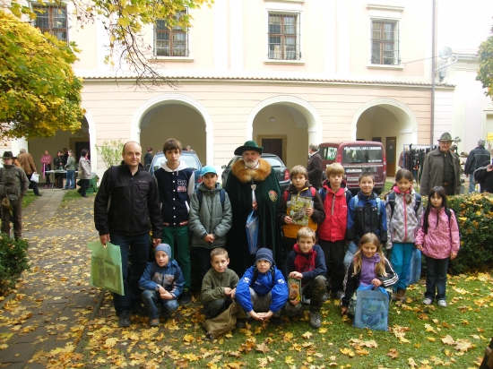 Poštolky na VI. Evropské myslivecké pouti v Dubu nad Moravou