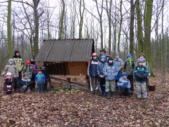 Dnešní vánoční přikrmování