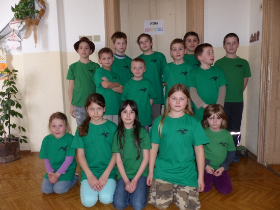 Poštolky v nových tričkách